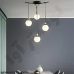 لوستر حبابی 4 شعله شعله مدل آروین - Image 4