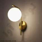 چراغ دیواری حبابی تک شعله مدل مونا